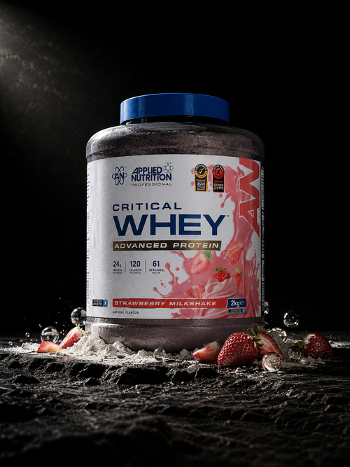 Applied Nutrition Critical Whey Advanced Protein 2kg — Strawberry Milkshake